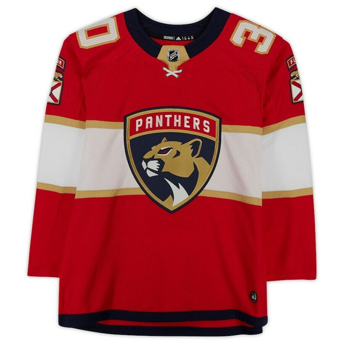 Spencer Knight Florida Panthers Signed Authentic Jersey (FAN COA)