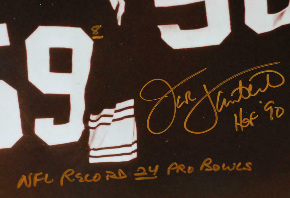Jack Lambert/Jack Ham/Andy Russell Pittsburgh Steelers Signed