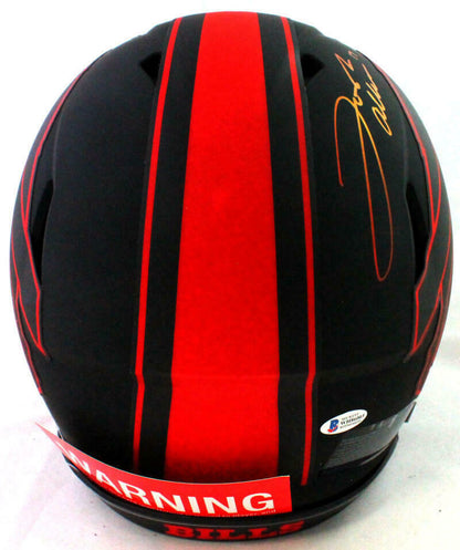 Josh Allen Buffalo Bills Signed F/S Eclipse Speed Authentic Helmet (BAS COA)