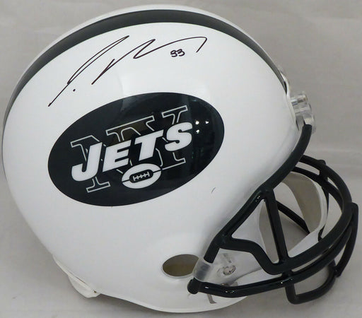 Curtis Martin Autographed/Signed New York Jets Lunar Mini Helmet