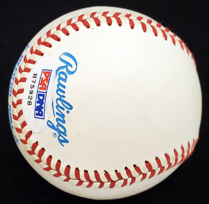 Ken Forsch Autographed Houston Astros Signed AL Baseball (PSA/DNA COA)