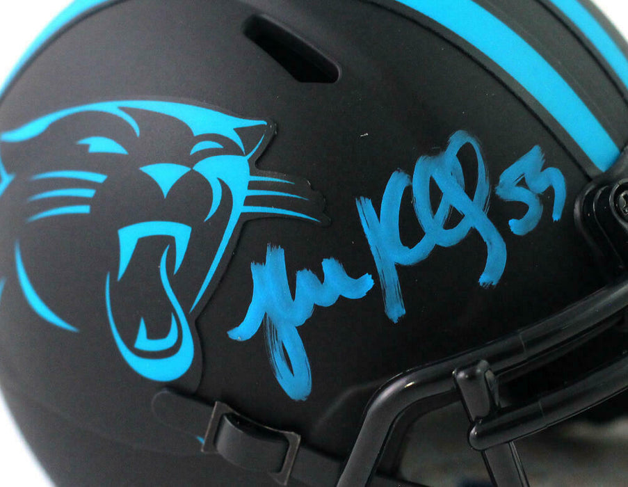 Luke Kuechly Carolina Panthers Signed Eclipse Mini Helmet (BAS COA)