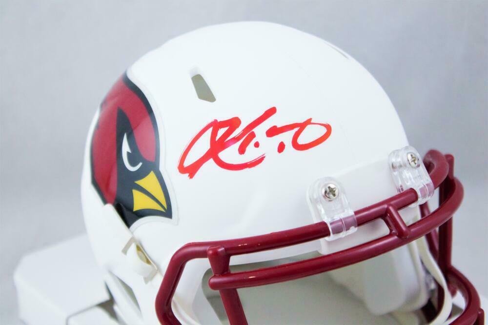 Kyler Murray Arizona Cardinals Signed Flat White Mini Helmet (BAS COA)