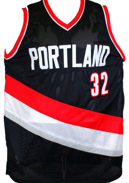 Bill Walton Autographed Portland Trail Blazers Black Pro Basketball Jersey- (BAS COA)