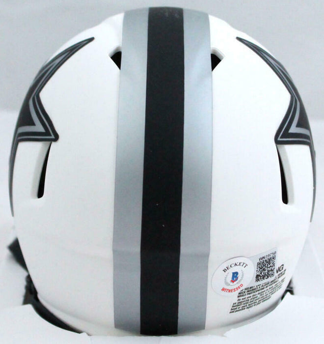 Amari Cooper Signed Dallas Cowboys Lunar Speed Mini Helmet- (BAS COA)