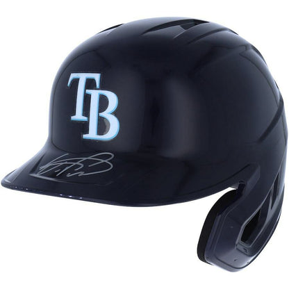 Wander Franco Tampa Bay Rays Signed Batting Helmet (FAN COA)
