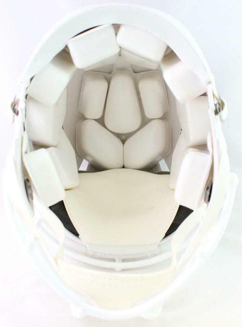 Drew Bledsoe New England Patriots Signed Patriots Full-sized White Speed Authentic Helmet (BAS COA)