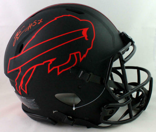 AJ Epenesa Buffalo Bills Signed F/S Eclipse Authentic Helmet (BAS COA), , 