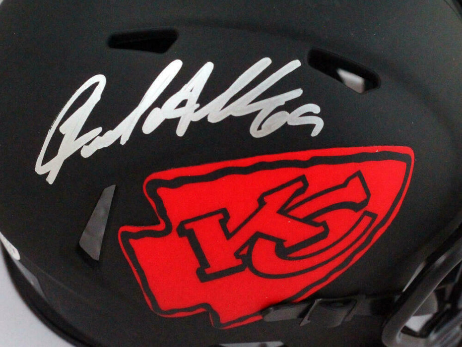Jared Allen Kansas City Chiefs Signed Kansas City Chiefs Eclipse Mini Helmet *Silver (BAS COA)