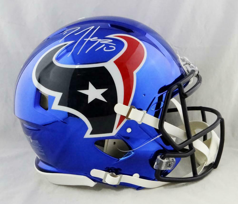 DeAndre Hopkins Houston Texans Signed F/S Chrome Authentic Helmet (JSA COA)