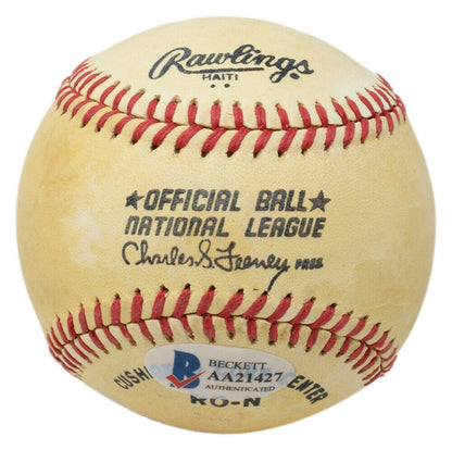 Willie McCovey San Francisco Giants Signed San Francisco Giants National League Baseball AA21427 (BAS COA)