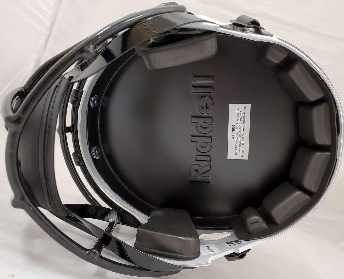 DAVANTE ADAMS GREEN BAY PACKERS AUTOGRAPHED LUNAR ECLIPSE FULL SIZE HELMET QR 193769 (BAS COA)