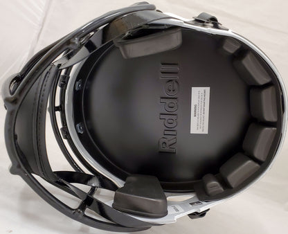 DAVANTE ADAMS GREEN BAY PACKERS AUTOGRAPHED LUNAR ECLIPSE FULL SIZE HELMET QR 193769 (BAS COA)