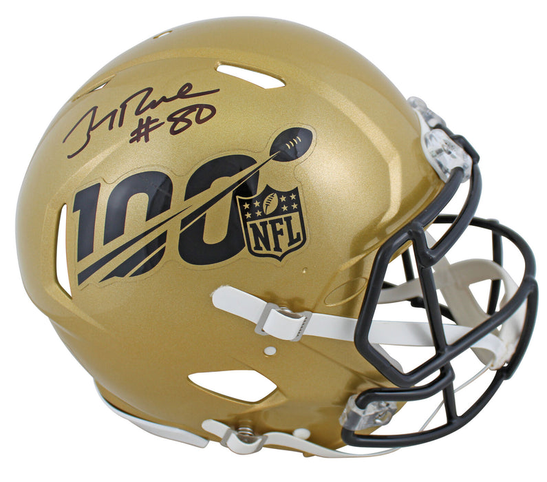 Jerry Rice San Francisco 49ers Signed NFL 100 Full-sized Speed Proline Helmet (BAS COA)
