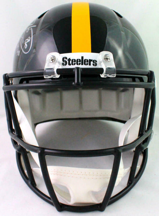 Hines Ward Pittsburgh Steelers Signed Steelers Full-sized Speed Helmet with SB MVP *Silver (BAS COA