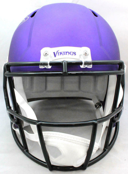 Adrian Peterson Minnesota Vikings Signed F/S Speed Helmet (BAS COA), , 