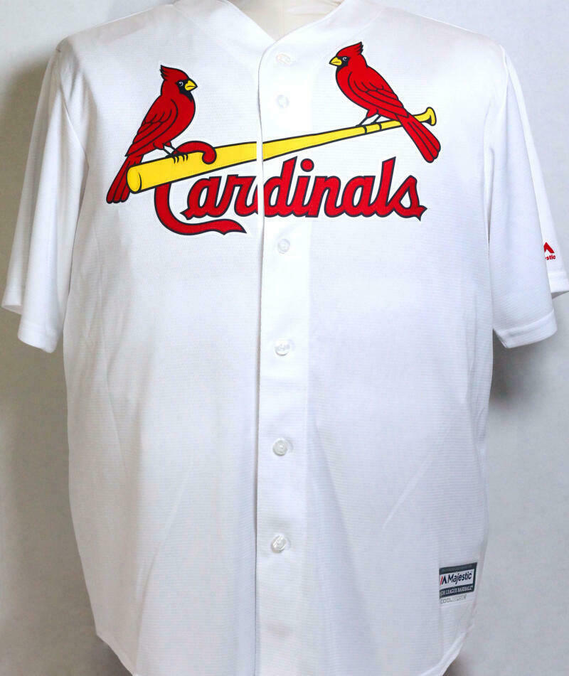 Whitey Herzog St. Louis Cardinals Signed White Majestic Jersey (BAS COA)
