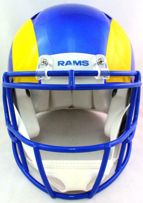 Marshall Faulk St. Louis Rams Signed Authentic Speed F/S Helmet BAS COA (Los Angeles)