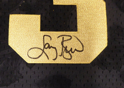 Larry Bird Boston Celtics Autographed Mitchell & Ness Gold Jersey Size L (BAS COA)