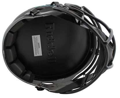 Jason Taylor Miami Dolphins Signed "HOF 17" Eclipse Full Size Speed Rep Helmet (BAS COA)