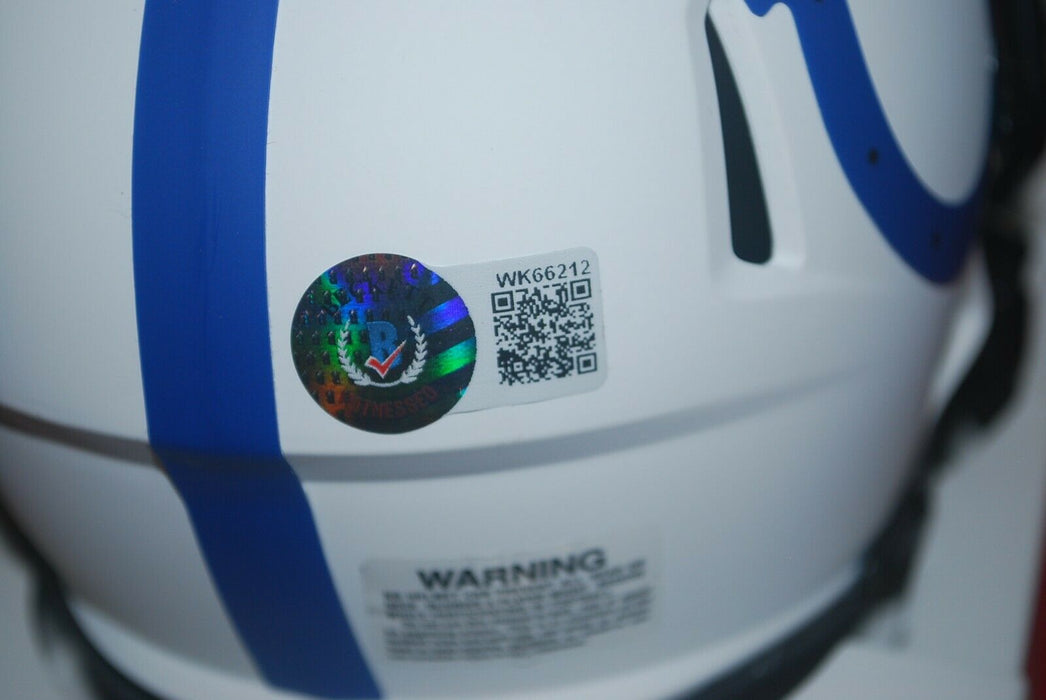 Tony Dungy Indianapolis Colts Signed Lunar Eclipse Mini Helmet HOF 16 BAS COA (Baltimore)