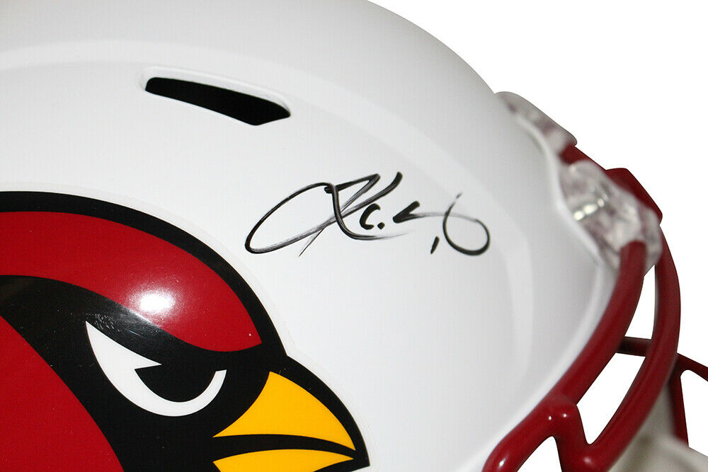 Kyler Murray Arizona Cardinals Signed F/S Flat White Speed Helmet (BAS COA)