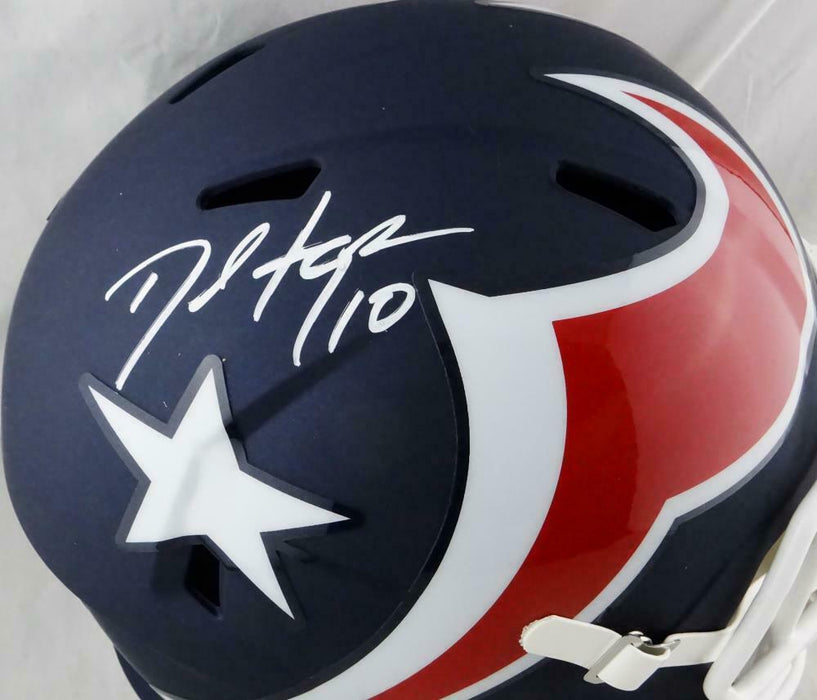 DeAndre Hopkins Houston Texans Signed AMP Speed F/S Helmet (JSA COA)