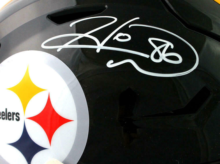 Hines Ward Pittsburgh Steelers Signed Steelers Full-sized SpeedFlex Authentic Helmet *White (BAS COA)