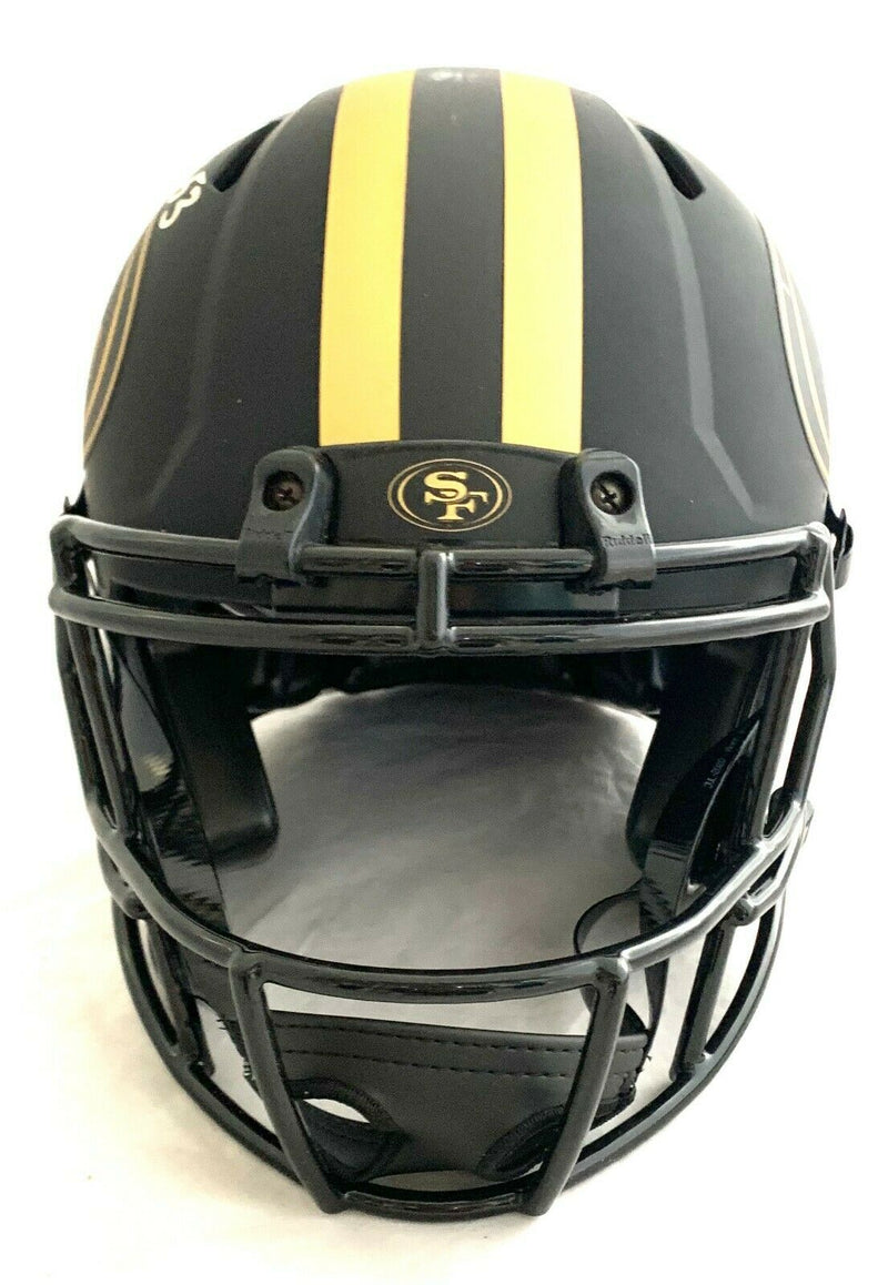 Bill Romanowski San Francisco 49ers Signed 49ers Full-sized Eclipse Speed Authentic Helmet #WA60851 (BAS COA)
