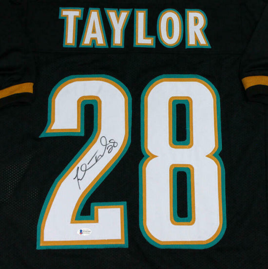 Fred Taylor Autographed Authentic Jaguars Jersey Reebok 54