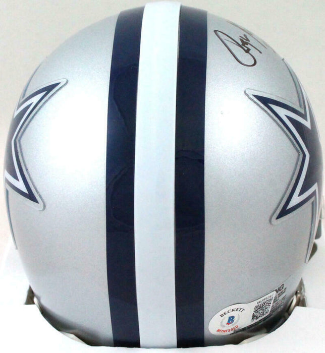Roger Staubach Autographed Dallas Cowboys Mini Helmet w/SB MVP-BAS COA