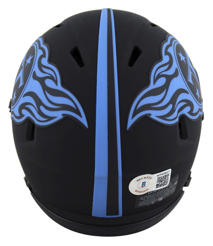 A.J. Brown Tennessee Titans Signed Eclipse Speed Mini Helmet (BAS COA), , 