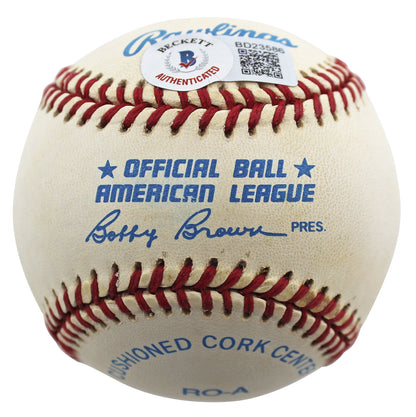 Harmon Killebrew Minnesota Twins Signed Thumbprint OAL Baseball LE #1/200 #BD23586 (BAS COA)