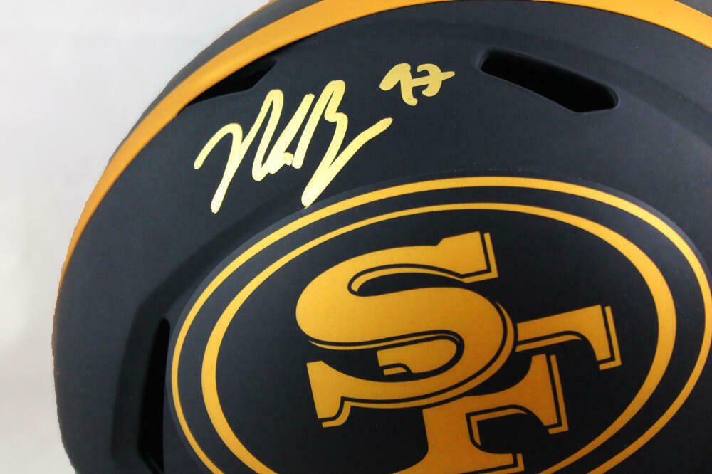 Nick Bosa Autographed San Francisco 49ers Flash Replica Full-Size Football  Helmet - BAS