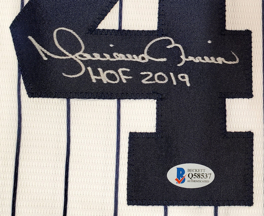 Mariano Rivera New York Yankees Autographed Nike White Jersey L "HOF 2019" 182151 (BAS COA)