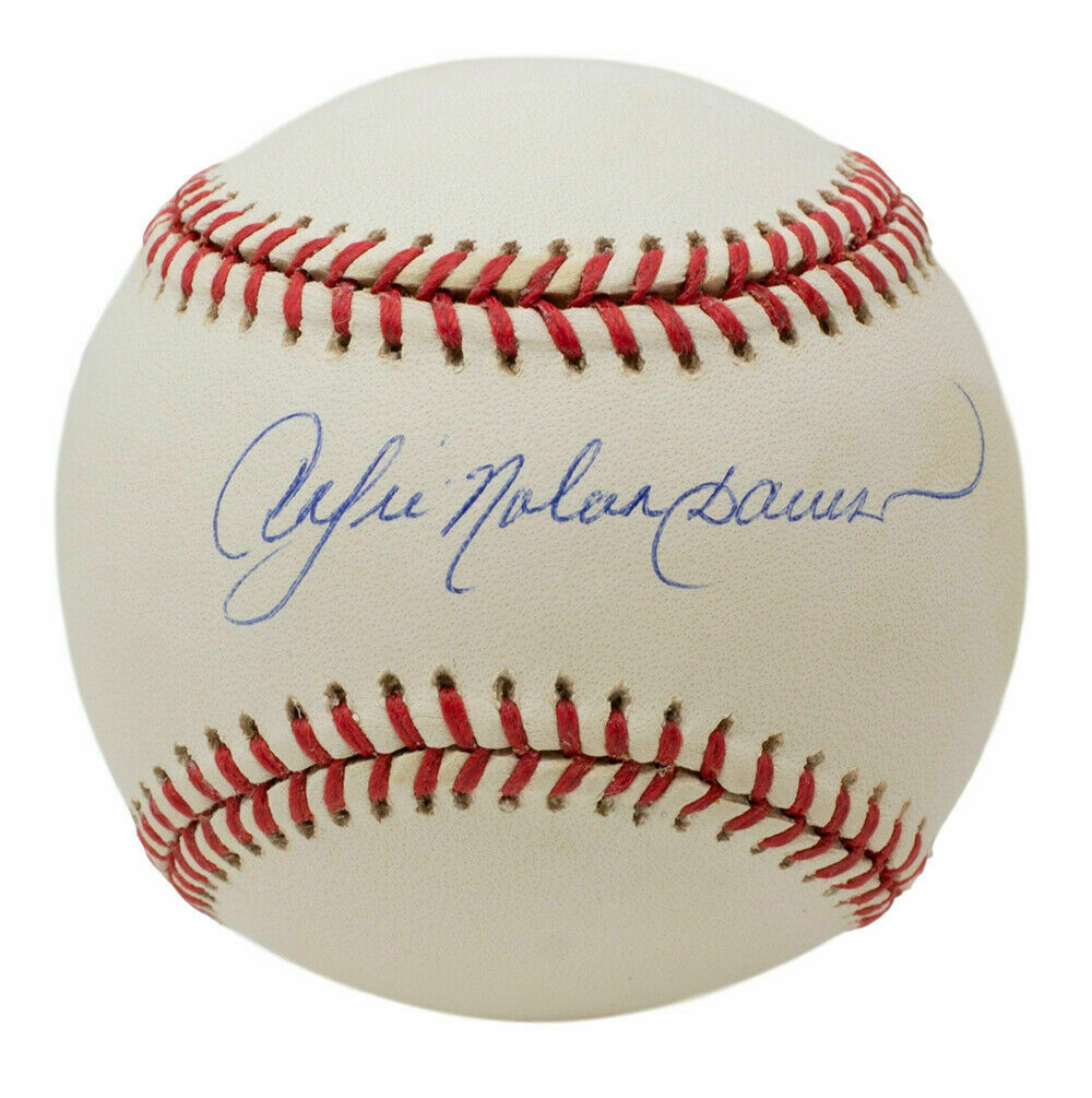 Andre Dawson Chicago Cubs Signed National League Baseball (JSA COA)
