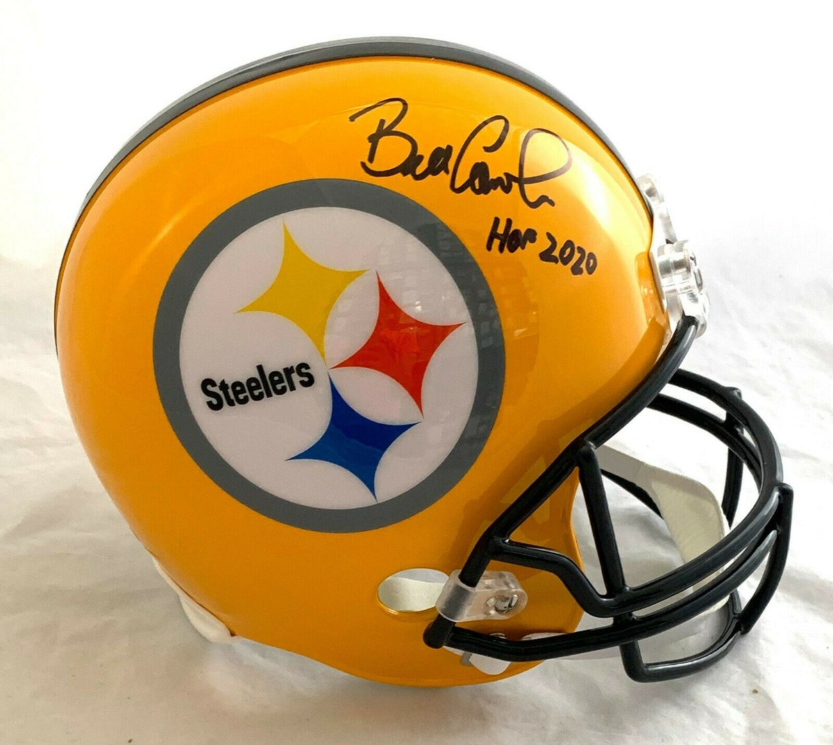 T.J. Watt Signed Steelerse Full-Size Helmet (JSA COA & Watt