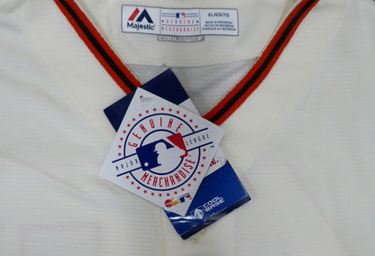 Madison Bumgarner San Francisco Giants Signed Cream Majestic Jersey XL 185699 (PSA COA)