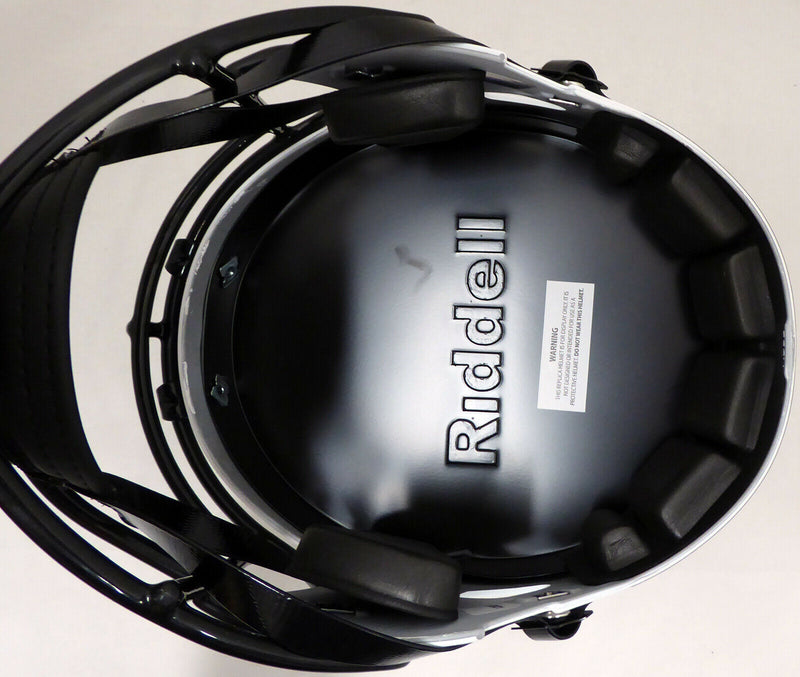 Alvin Kamara New Orleans Saints Signed Saints Lunar Eclipse Full-sized Helmet with ROY QR 193490 (BAS COA)