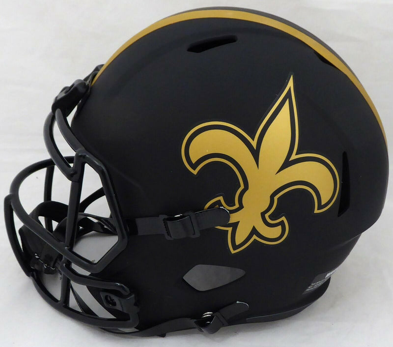 Alvin Kamara New Orleans Saints Signed Saints Eclipse Full-sized Helmet with "ROY" 190036 (BAS COA)