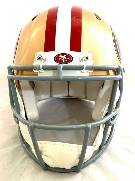 Joe Montana San Francisco 49ers Signed San Francisco 49ers Full-sized Speed Authentic Helmet #WIT122212 (JSA COA)