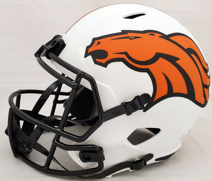 STEVE ATWATER DALLAS COWBOYS LUNAR ECLIPSE FULL SIZE HELMET QR 192617 (BAS COA)