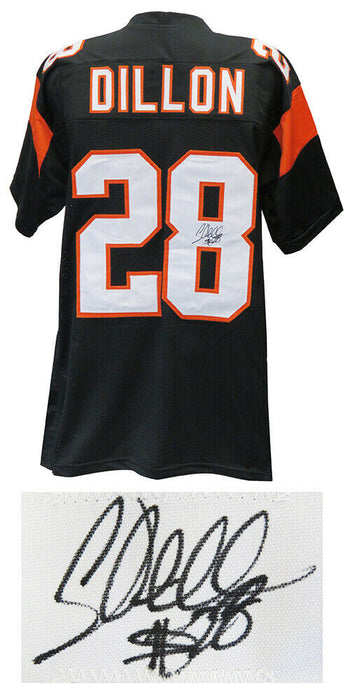 Corey Dillon Signed Black Custom Football Jersey (SS COA) — Ultimate  Autographs