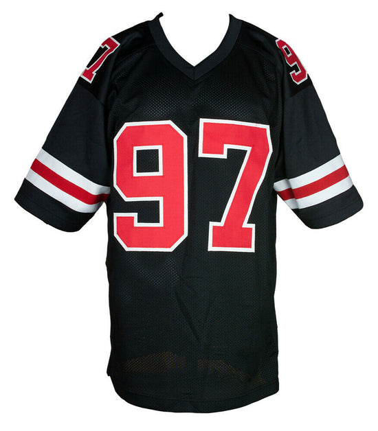 San Francisco 49ers Nick Bosa #97 Black Player Game Jersey Mens