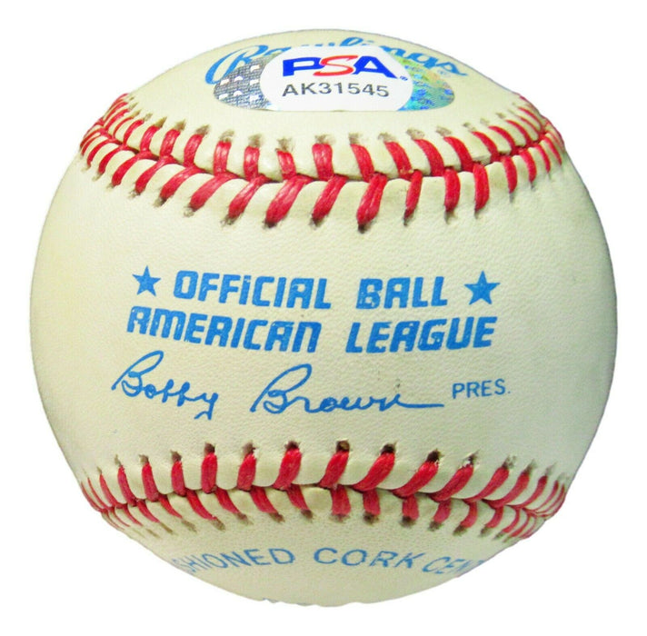 Charles Gehringer Signed Detroit Lions Autographed Baseball OAL Ball Tigers AK31545 (PSA/DNA COA)