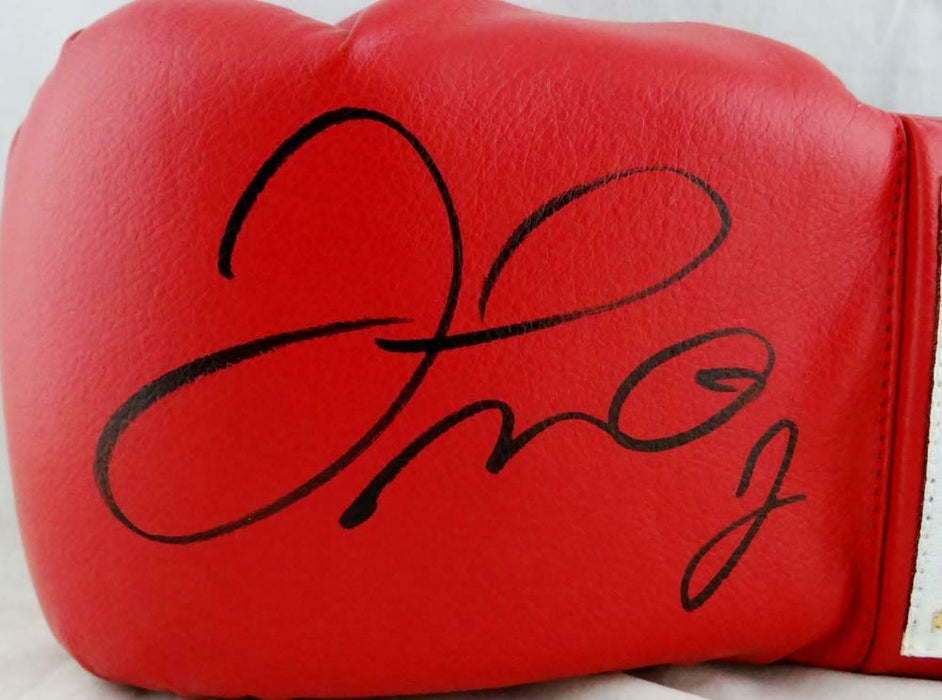 Floyd Mayweather Autographed Red Cleto Reyes Boxing Glove (BAS COA)