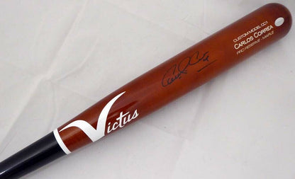 CARLOS CORREA AUTOGRAPHED HOUSTON ASTROS BLACK VICTUS GAME MODEL BAT 149413 (BAS COA)