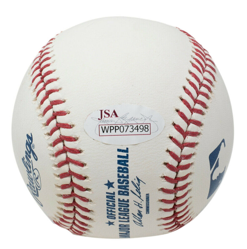 Dennis Eckersley Oakland Athletics Signed Oakland Athletics ML Baseball with HOF 2004 WPP073498 (JSA COA)