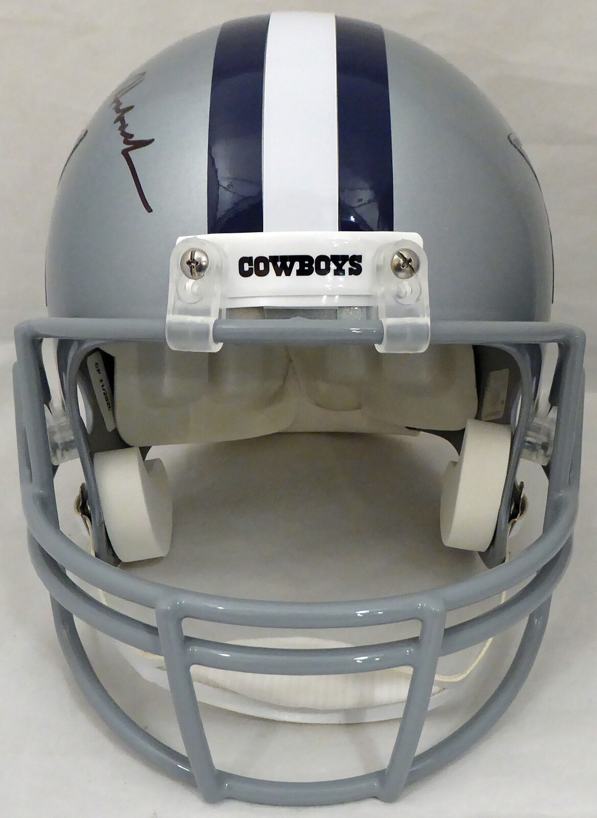 ROGER STAUBACH DALLAS COWBOYS AUTOGRAPHED FULL SIZE REPLICA HELMET185833 (BAS COA)