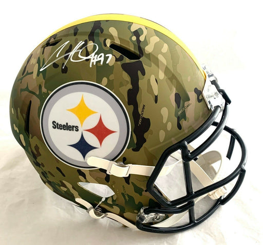 Lot Detail - 1999-2000 Hines Ward Game Used, Signed & Photo Matched  Pittsburgh Steelers Helmet (Resolution Photomatching & Beckett)